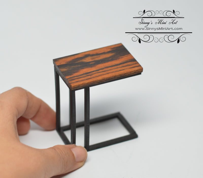 1:12 Dollhouse Miniature Laptop Stand Kit/ Accent Table SMA FS008