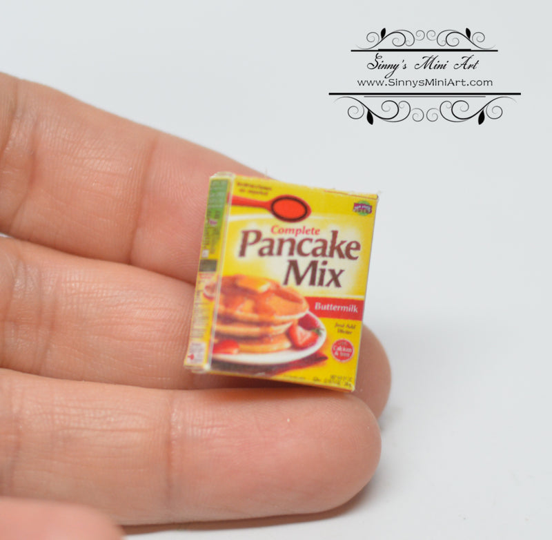 1:12 Dollhouse Miniature Pancake Mix Box BD H535