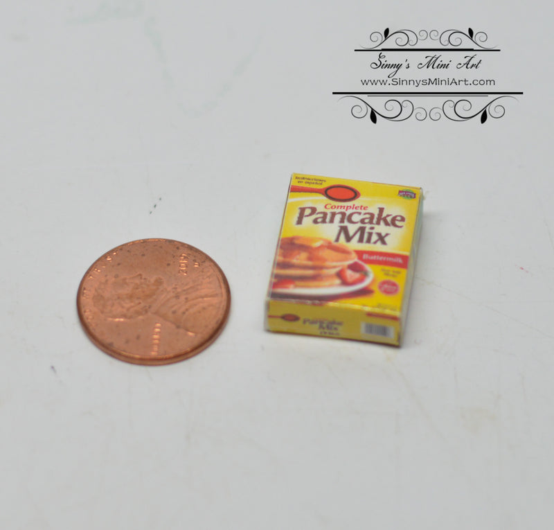 1:12 Dollhouse Miniature Pancake Mix Box BD H535