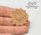 1:12 Dollhouse Miniature Hand Crocheted 1 inch Cream Fancy Doily BD D002