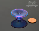 1:12 Dollhouse Miniature Cake Stand, Purple Glass BD HB261