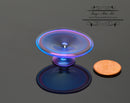 1:12 Dollhouse Miniature Cake Stand, Purple Glass BD HB261