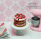 1:12 Dollhouse Miniature 3 Tier Fruits Cake /Miniature Desert HMN 1521