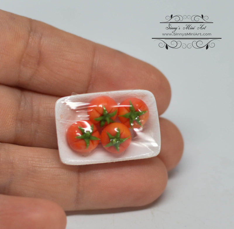 1:12 Miniature Tomatoes Wrapped in Cello HMN 1528