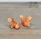 1:12 Dollhouse Miniature Squirrels, Set of 2 / Miniature Pets BD MF026