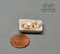 1:12 Dollhouse Miniature Garlic in Tray / Miniature Vegetable HMN 1531