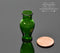 1:12 Dollhouse Miniature Green Glass Vase/Miniature Garden BD HB058