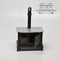 1:12 Dollhouse Miniature Black Metal Stove AZ T6000