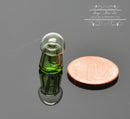1:12 Dollhouse Miniature Green Glass Mushroom Jar BD HB409