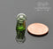 1:12 Dollhouse Miniature Green Glass Mushroom Jar BD HB409