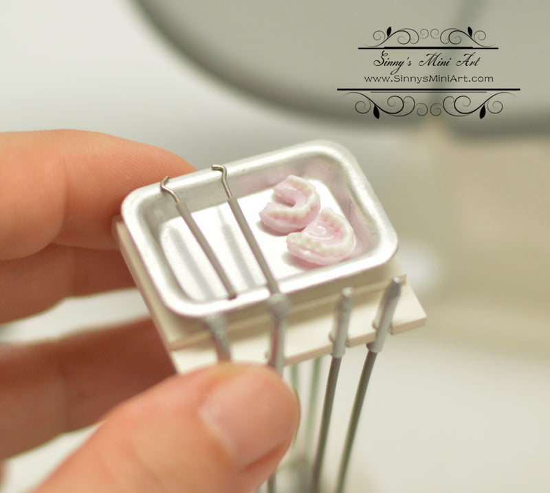 1:12 Miniature Dental Surgery Dental Scalers DMUK DS24