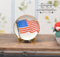 1:12 Dollhouse Miniature Waving Flag Plate BB CDDFLAG1