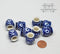 1:12 Dollhouse Miniature Pattern Ceramic Vase Pot / Miniature Garden HMN 1432