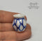 1:12 Dollhouse Miniature Pattern Ceramic Planter Pot/ Miniature Garden HMN 1461