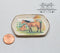 Dollhouse Miniature Horse Tray Plate BB CDD511