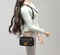1:6 Miniature Velvet Doll Handbag Black/Gold/ Miniature luxury Bag MJC71-BG
