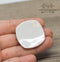 1:12 Dollhouse Miniature White Ceramic Plate / Miniature Cookware HMN 1467
