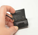 1:6 Miniature Velvet Doll Handbag Black/Gold/ Miniature luxury Bag MJC71-BG