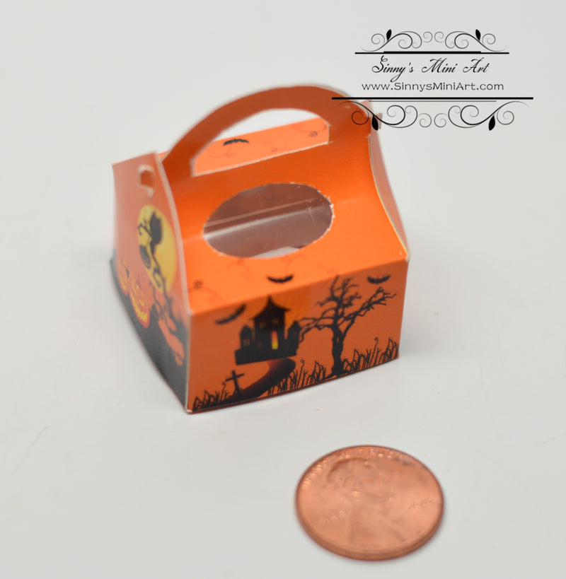 1:12 Miniature Halloween Box with Handle BD K0089