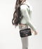 1:6 Miniature Velvet Doll Handbag Black-Gun/ Miniature luxury Bag MJC71-BB
