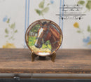 1:12 Dollhouse Miniature Horse Head Plate BB CDD198-4