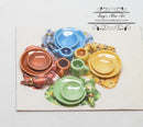 12 Piece GYBTC Dinner Set with Placemats & Napkins BB CER66D