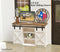 1:12 Dollhouse Miniature Farmhouse Cabinet Kit/ Miniature Furniture SMA F009