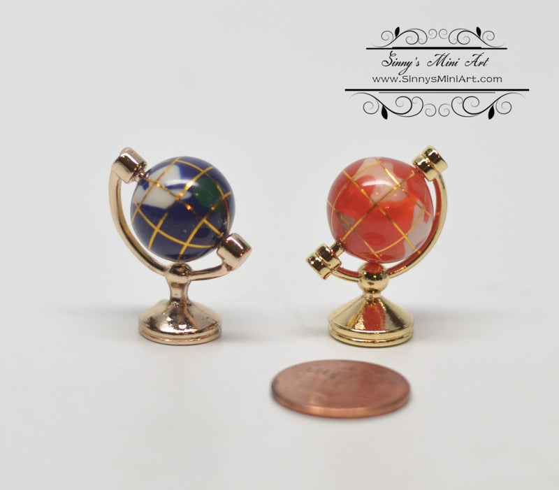 1:12 Dollhouse Miniature Globe/ Mini Globe/ Doll Office A101