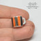 Dollhouse Miniature Stripes Coffee Mug HMN 1495
