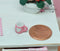 1:12 Dollhouse Miniature Pink Porcelain I Heart Mug Valentine's Day BD B337