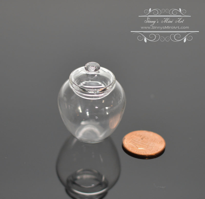 1:12 Miniature Jar with Lid I6