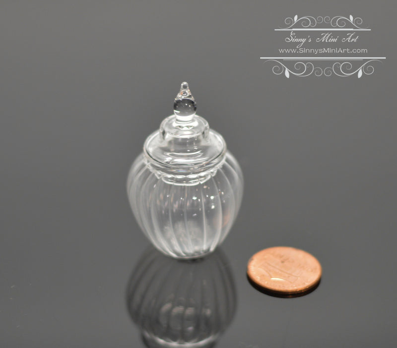 1:12 Miniature Jar with Lid I7