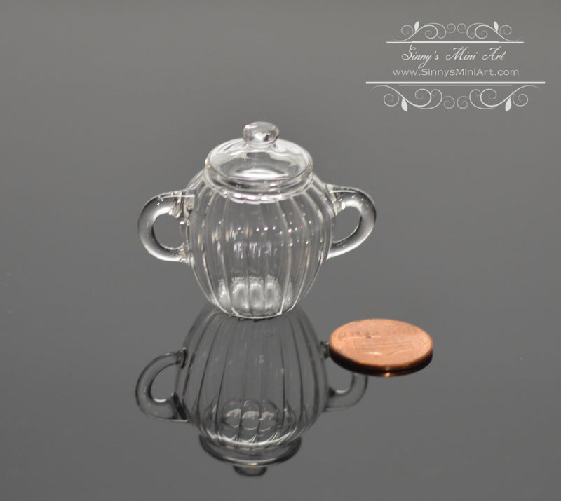 1:12 Miniature Jar with Lid I8