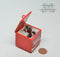 1:12 Dollhouse Miniature Cola Freezer with  Cola in Ice/Miniature Shop HMN 423