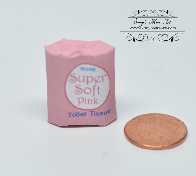 1:12 Dollhouse Miniature TP Pink DMUK H52P