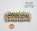 1:12 Dollhouse Miniature Ivy in Picket Fence BD AF416