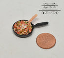 1:12 Dollhouse MiniatureR atatouille Risotto in Frying Pan BD F069