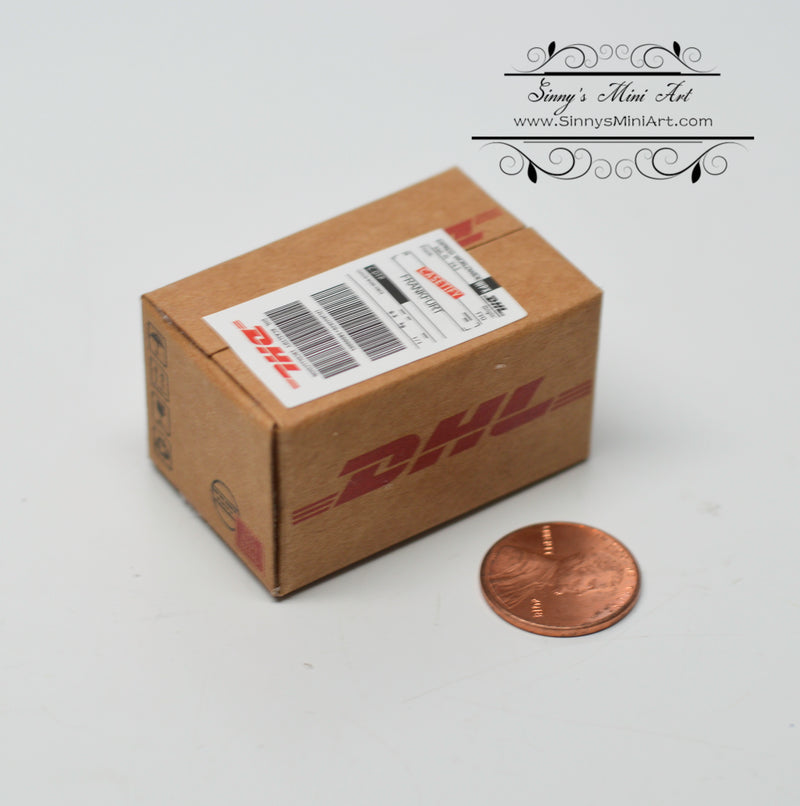 1:12 Dollhouse Miniature DHL Package Kit B40-B