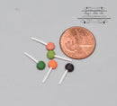 1:12 Dollhouse Miniature Package of 5 Lollipops/Miniature Candy HH IM65126