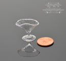1:12 Dollhouse Glass Fan Vase BD HB341