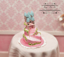 DIS 1:12 Dollhouse Miniature 3 Tier Cake BD K1111