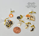 1:12 Dollhouse Miniature Halloween Cookies Set in Bags 7 PC HMN 1549