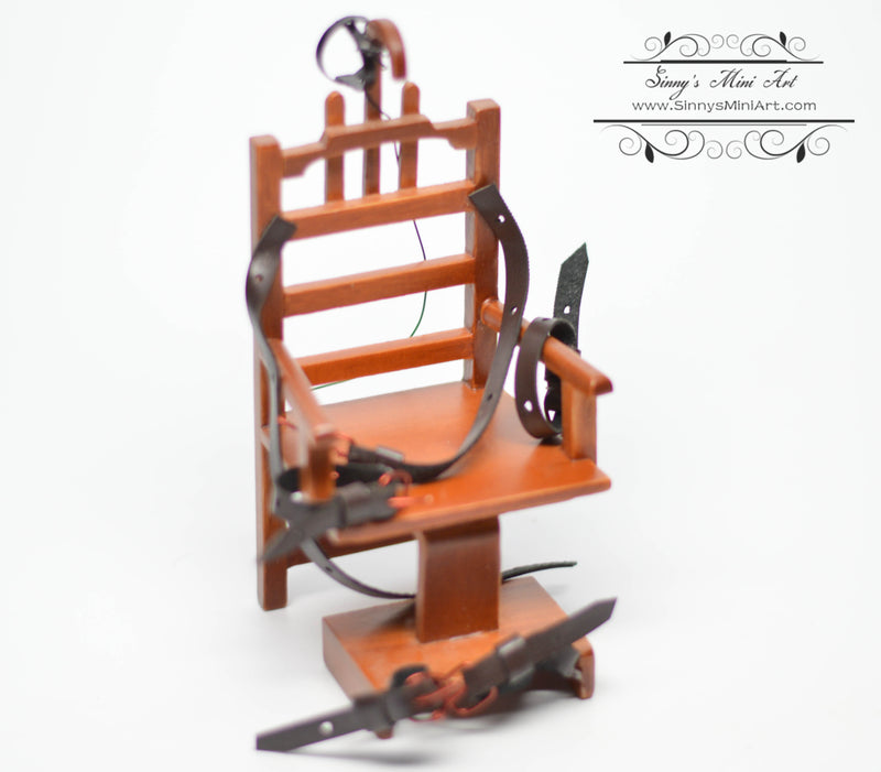 1:12 Dollhouse Miniature Old Sparky Electric Chair AZ P6630