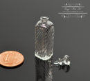 *1:12 Dollhouse Miniature Whiskey Set Bottle and Glass HMN 1556