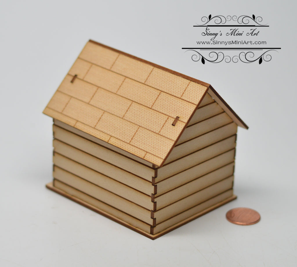 1:12 Dollhouse Miniature Dog House SMA F007 – Sinny's Mini Art