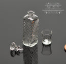 *1:12 Dollhouse Miniature Whiskey Set Bottle and Glass HMN 1556