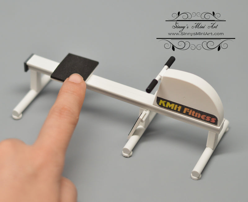 1:12 Dollhouse Miniature Magnetic Rowing Machine Gym DMUK M111