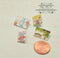 1:12 Dollhouse Miniature Easter Card Set 4PC HH MUL5608