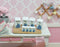 1:12 Dollhouse Miniature Delft Canister Set AZ CB0154