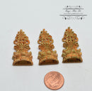 1:12 Dollhouse Miniature Wall Planters Set Miniature Garden AZ A4479AG